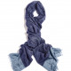 cashmere scarf with sacred print depicting the Miraculous Medal
