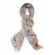 copy of Ave Maria cashmere scarf in Latin