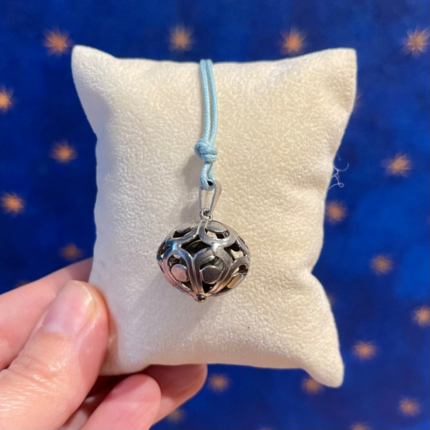 Call Angels burnished silver