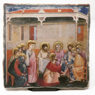 Affresco Lavanda dei piedi Giotto