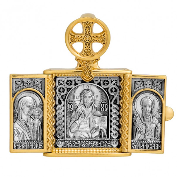 Trittico Ciondolo icona