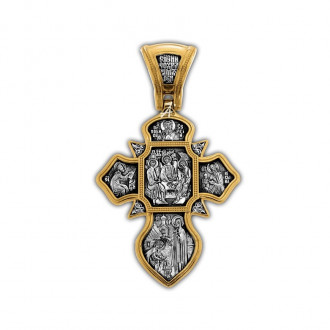 Croce icona Cristo e Trinità 2