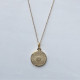 Gold Holy Face Medal