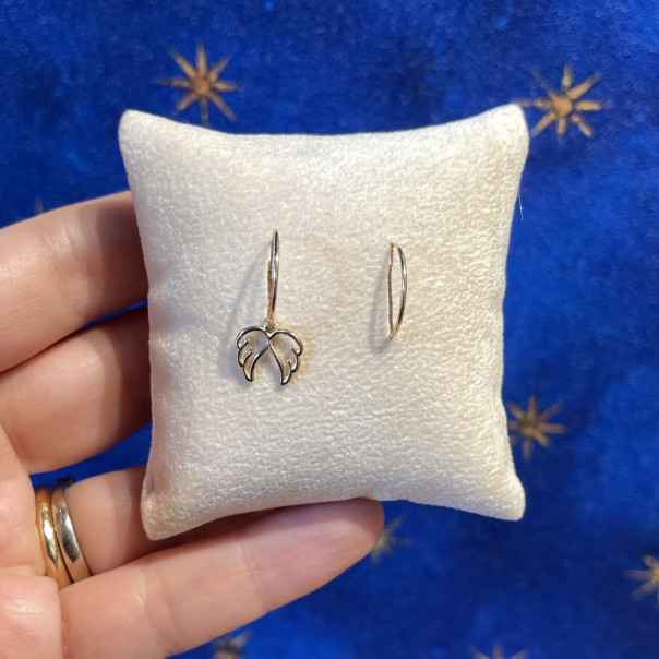 Wings earrings - There is a piece of my heart