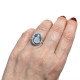 Santa Rita cameo ring, Rings in silver and gold