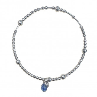 Lourdes silver bracelet