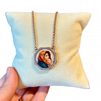 Madonna of good rest necklace