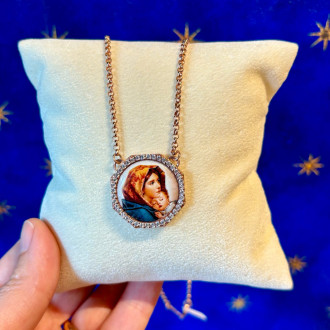 Madonna of good rest necklace 2
