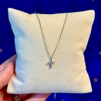Collier micro croce 2