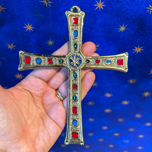 Early Christian bronze cross