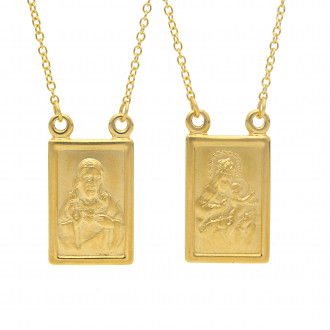 Scapolare in oro 18 Kt 2