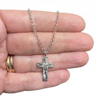 Collana Croce del Sepolcro argento