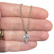 Sepulchre Cross Necklace Silver