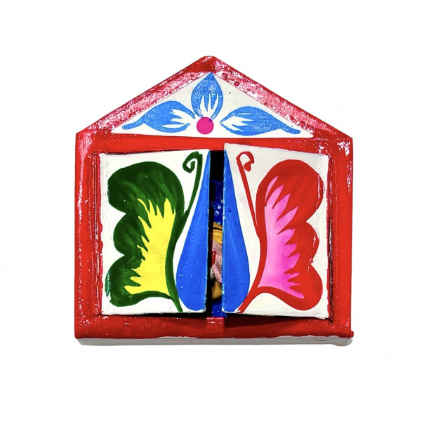 Peruvian Nativity Scene Mini Triptych