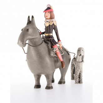 Page on horseback Kastlunger