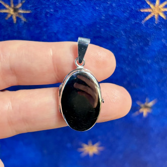 Memorandum pendant photo holder silver 2