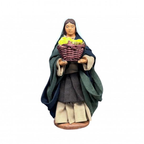 Woman with lemons