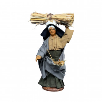 Old woman with fagots