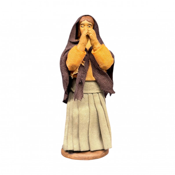 Praying woman