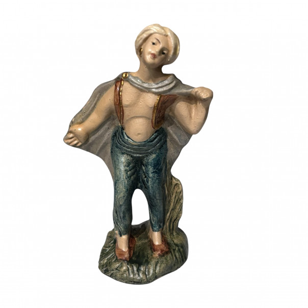 Beduino presepe in cartapesta