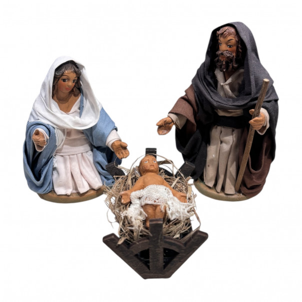 three piece nativity