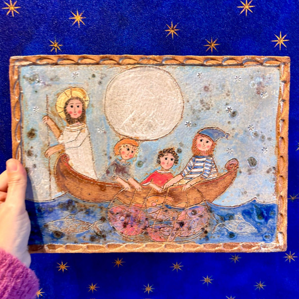 Panel Miraculous fishing