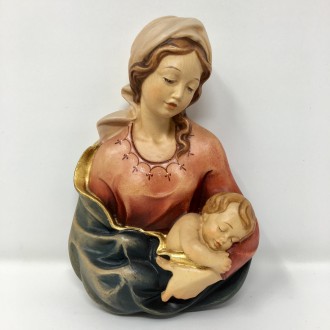 Madonna with Child relief 9 cm 2