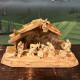 Presepe in acero bianco miniatura, Presepi da collezione