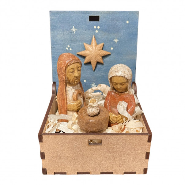 Nativity in Behtlehem atelier box, collectible nativity scenes