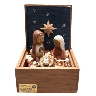 Nativity in a Box by Behtlehem Atelier, Collectible Nativity Scenes