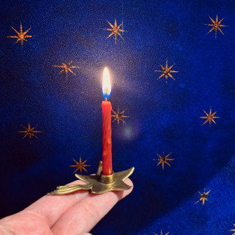 Comet star candle holder 2