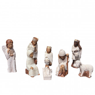 Complete nativity scene...