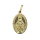 Medaglia miracolosa originale francese in oro 18 carati