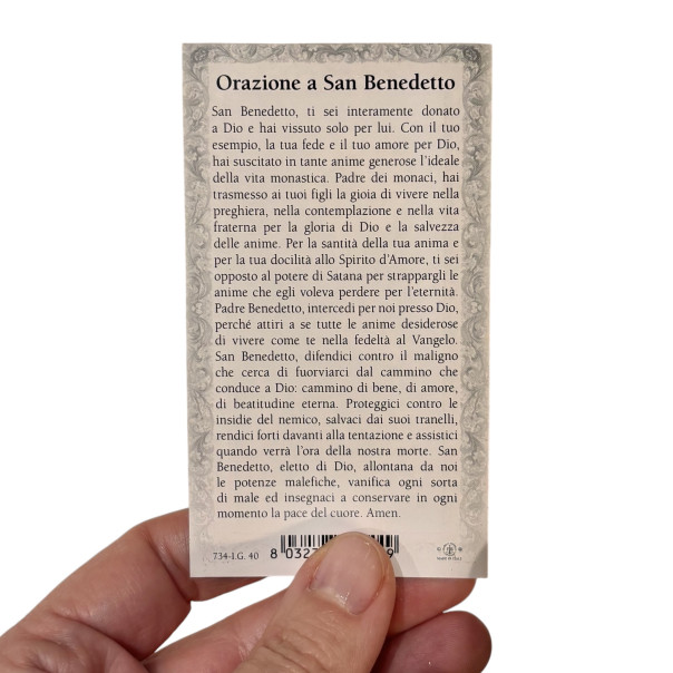 Medaglia San Benedetto argento