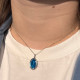 Maxi Enamelled Miraculous Medal Necklace
