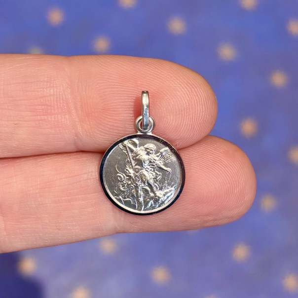 Medaglia San Michele in argento