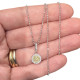Miraculous Round Necklace with Zirconia