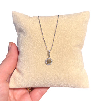 Miraculous Round Necklace with Zirconia