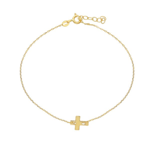 Bracciale croce minimal