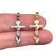 Orthodox cross shaped pendant