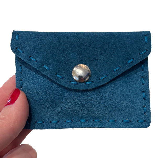 Leather rosary pouch