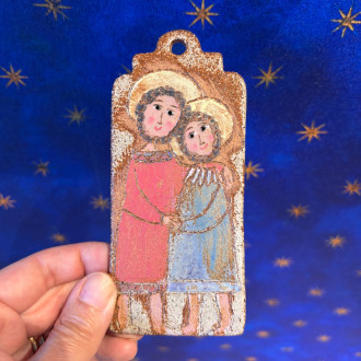 Hug between Jesus and John 2