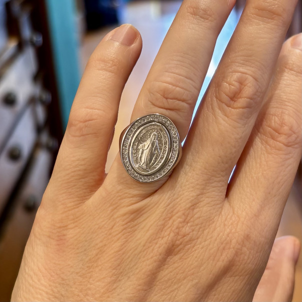Anello chevalier Medaglia Miracolosa