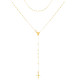 18kt gold neck rosary, Neck rosaries