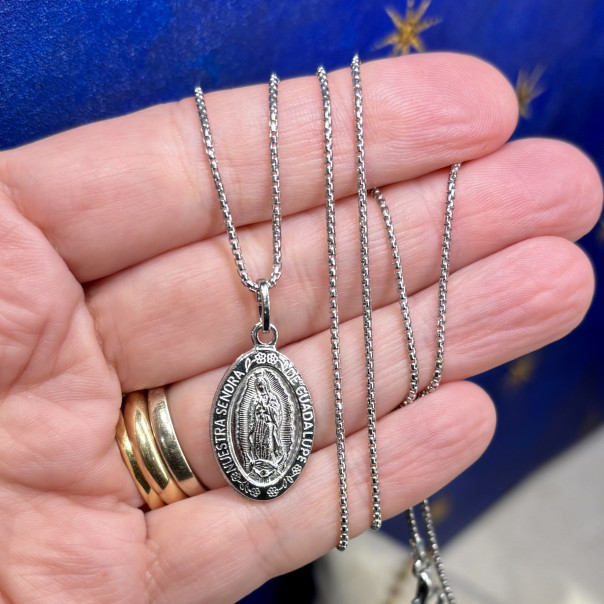 Our Lady of Guadalupe necklace
