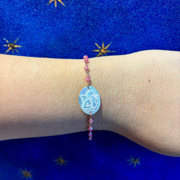 Ti Tengo per mano bracciale pietre dure