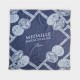 foulard con stampa otto medaglie miracolose avio