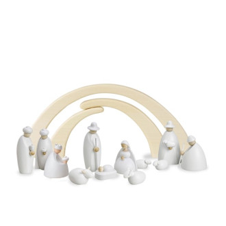 Presepe completo in legno...