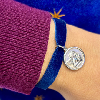 Bracciale elastico con Angelo