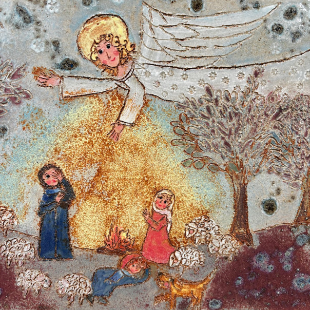 Announcement panel for shepherds